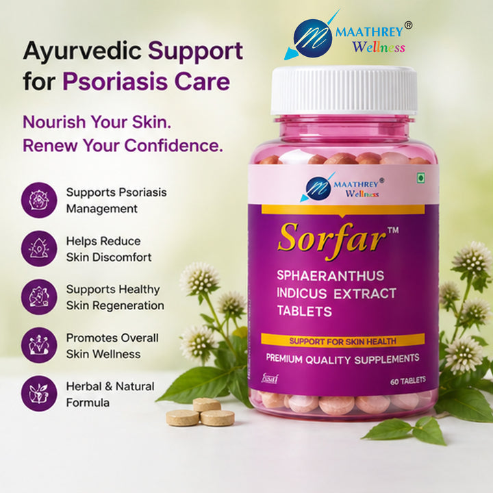 Sorfar Sphaeranthus Indicus Tablets – For Skin Health Support