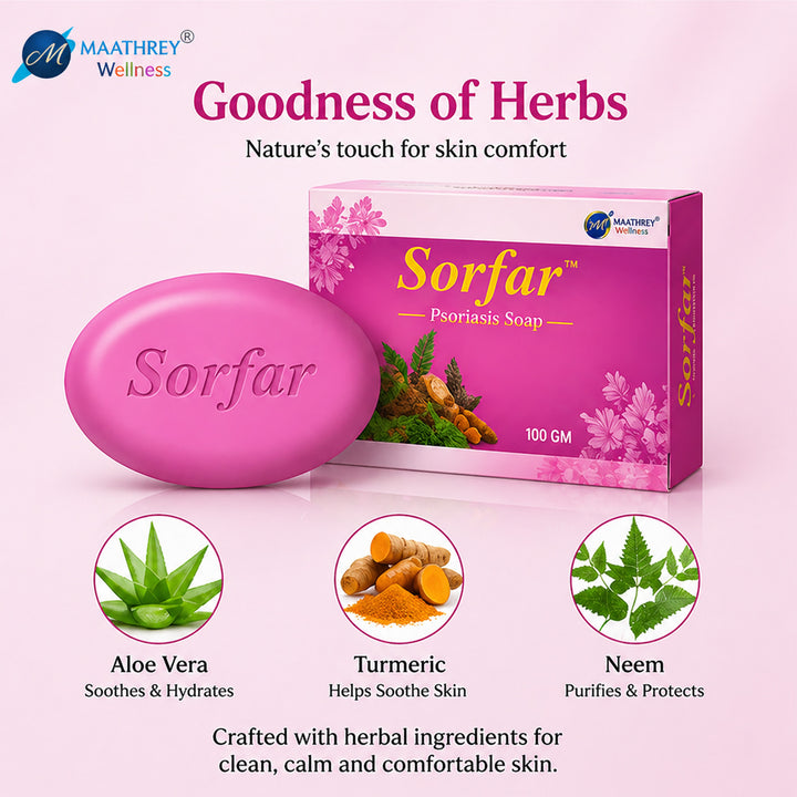 Sorfar Herbal Soap – Gentle Skin Care Soap